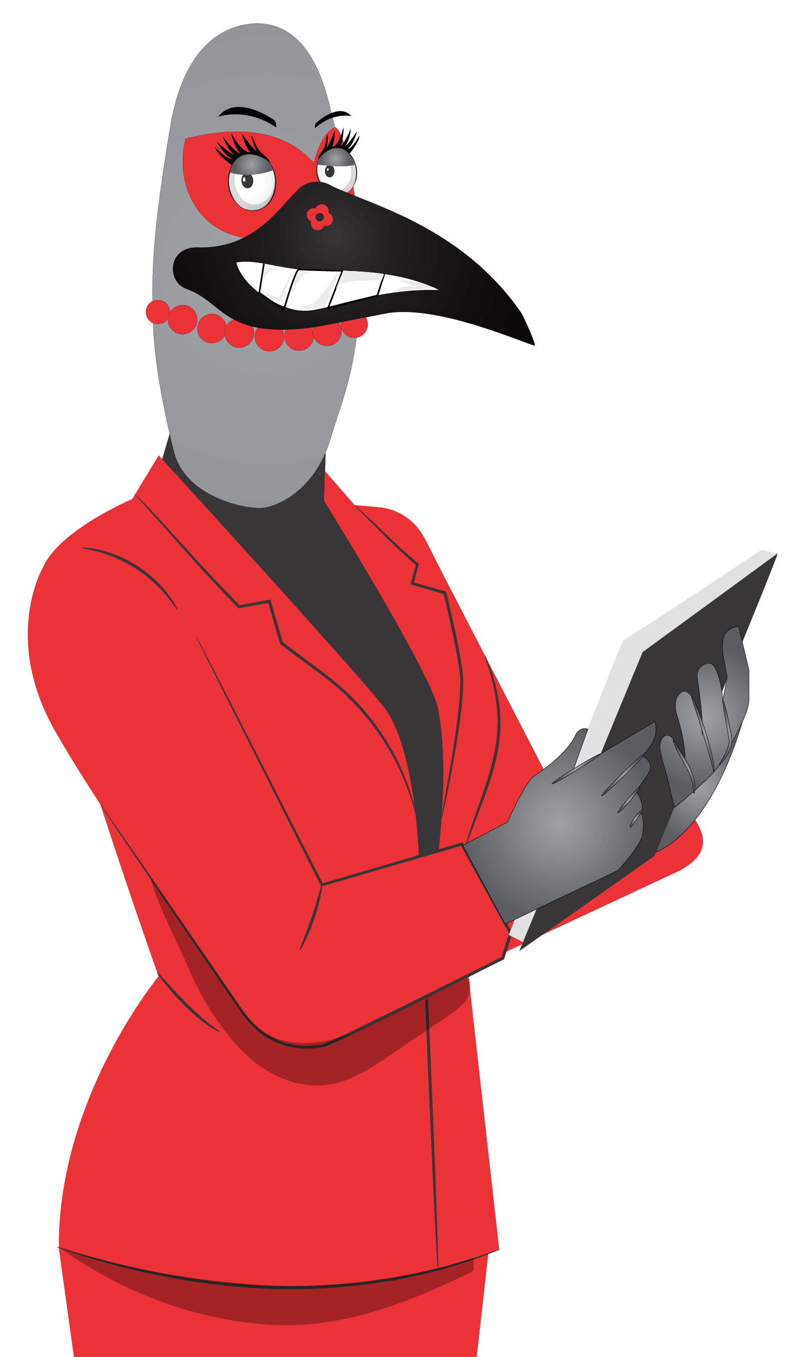 Brand Identity & Strategy 2 Female mascot 01